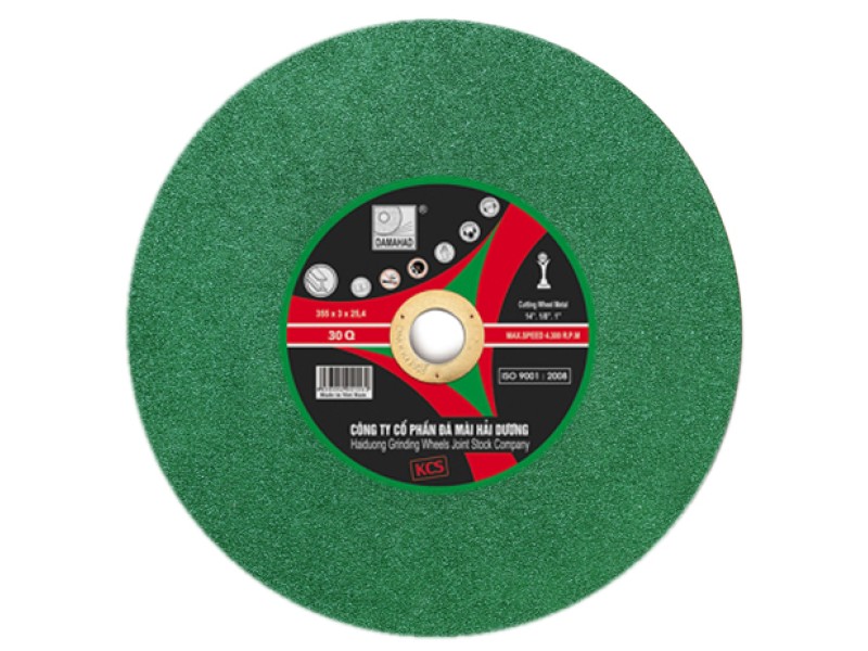 Đá cắt 355 mầu xanh - V11