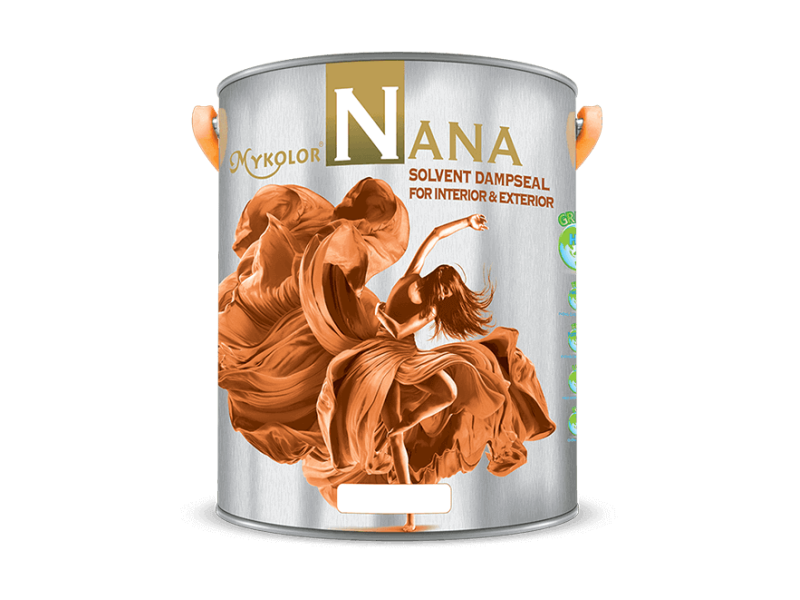 MYKOLOR NANA SOLVENT DAMPSEAL FOR INTERIOR & EXTERIOR