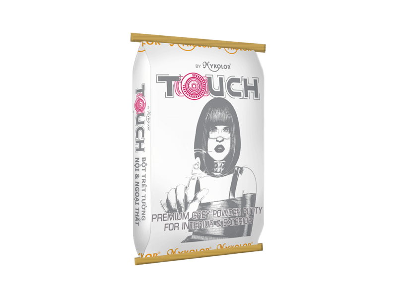 MYKOLOR TOUCH PREMIUM GREY POWDER PUTTY FOR INTERIOR & EXTERIOR