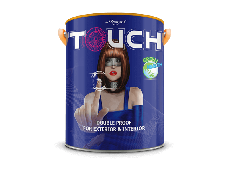 MYKOLOR TOUCH DOUBLE PROOF FOR EXTERIOR & INTERIOR