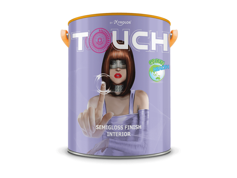 MYKOLOR TOUCH SEMIGLOSS FINISH INTERIOR