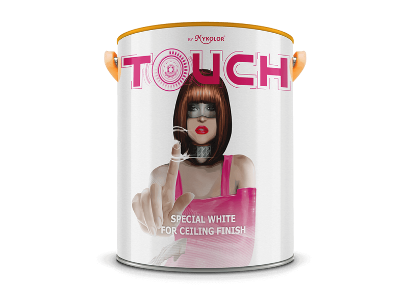 MYKOLOR TOUCH SPECIAL WHITE FOR CEILING FINISH