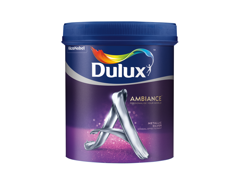Dulux Ambiance Special Effects Paints (Metallic Silver)