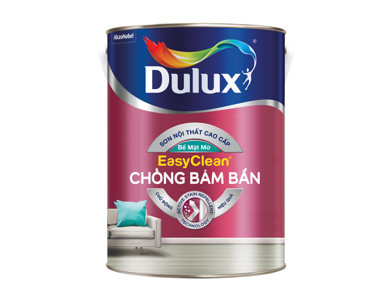 Dulux EasyClean Chống Bám Bẩn - Bề Mặt Mờ