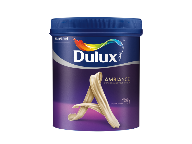Dulux Ambiance Special Effects Paints (Velvet Gold)