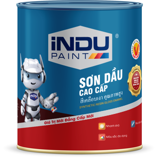 Sơn dầu cao cấp iNDU (Robot)