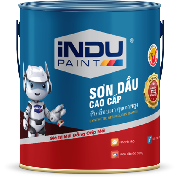 Sơn dầu cao cấp iNDU (Robot)