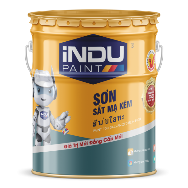 Sơn sắt mạ kẽm iNDU