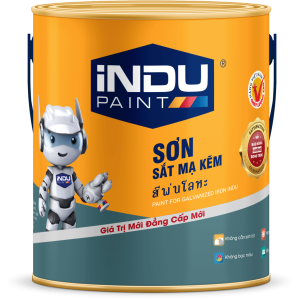 Sơn sắt mạ kẽm iNDU