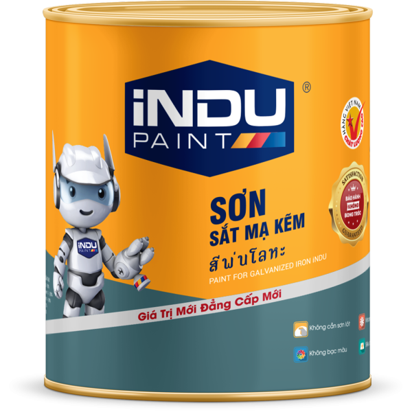 Sơn sắt mạ kẽm iNDU