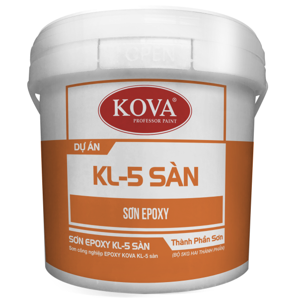 Sơn Công Nghiệp KOVA Epoxy KL-5 Sàn