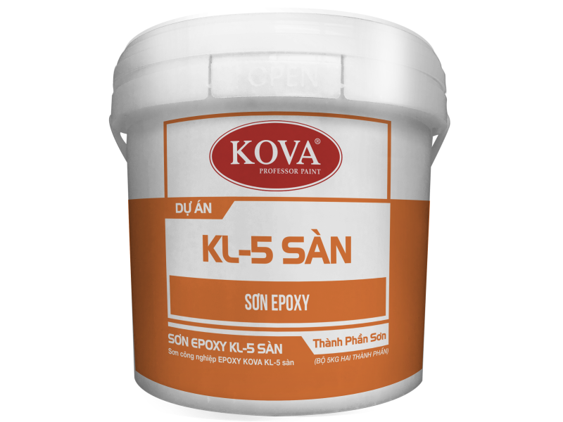 Sơn Công Nghiệp KOVA Epoxy KL-5 Sàn