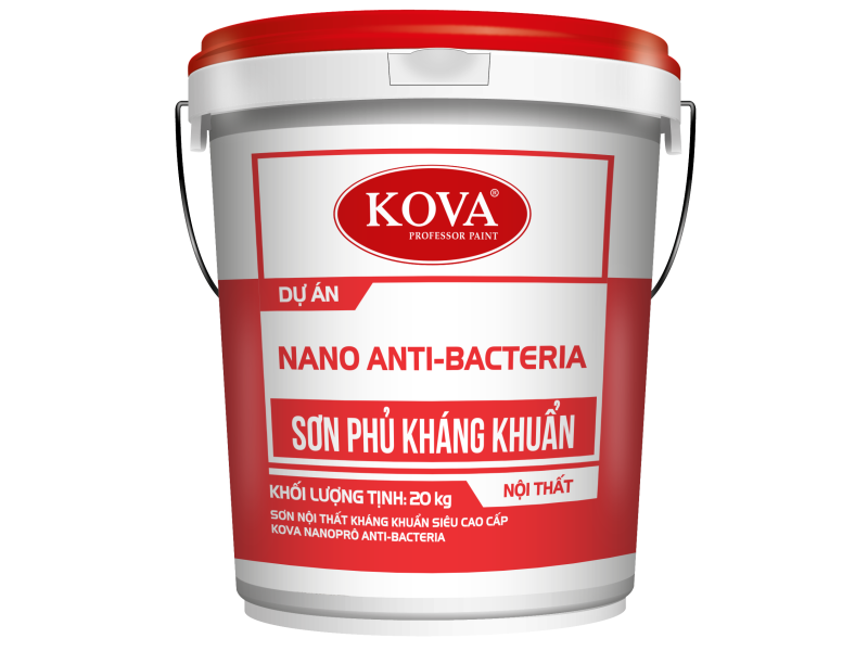 Sơn Nội Thất Kháng Khuẩn Siêu Cao Cấp KOVA Nano Anti-Bacterial