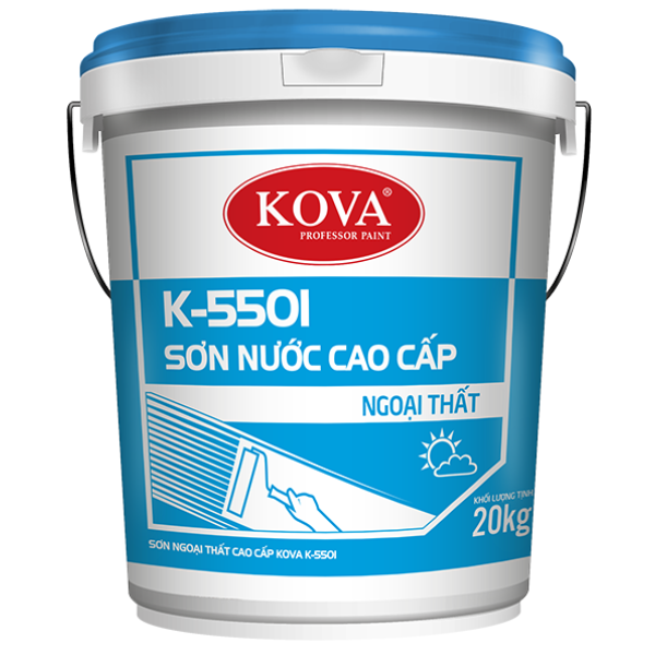 Sơn Ngoại Thất Cao Cấp KOVA K-5501