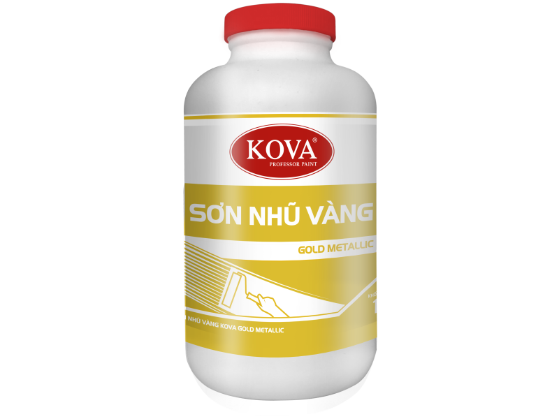 Sơn Nhũ Vàng KOVA Gold Metallic/ Silver Metallic/ Bronze Metallic