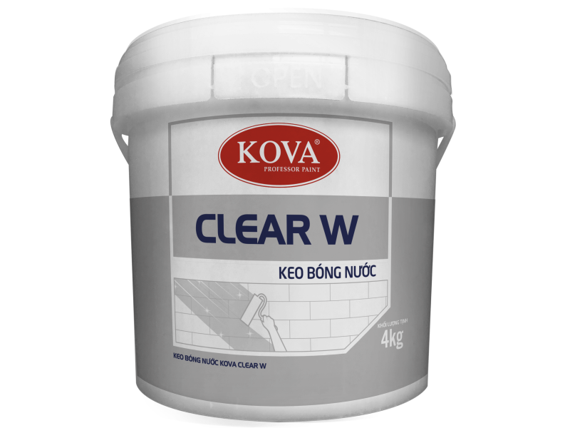 Keo Bóng Nước KOVA Clear W