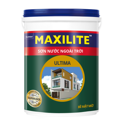 Sơn Nước Ngoài Trời Maxilite Ultima - Bề Mặt Mờ