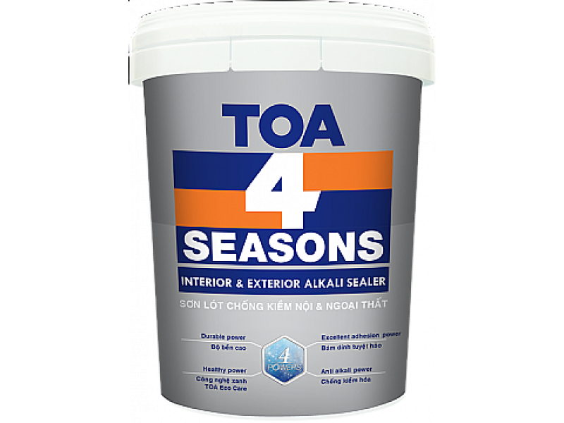 TOA 4 Seasons Interior & Exterior Alkali Sealer