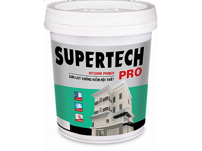 Sơn Lót Chống Kiềm Nội Thất Supertech Pro