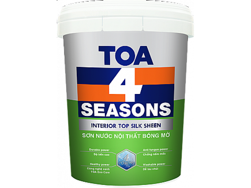 TOA 4 Seasons Interior Top Silk Sheen
